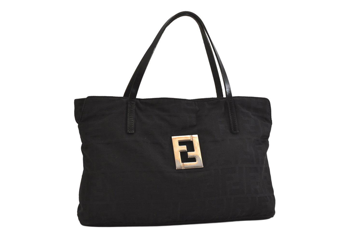 FENDI フェンディ ヴィンテージ ズッカ柄 ショルダートート
