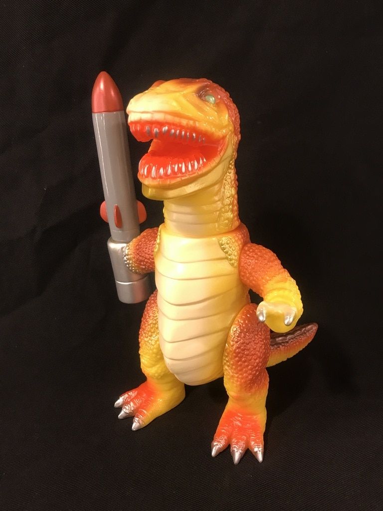 エレガブ ミサイルラス 9期 ドクロ太郎 怪獣シリーズ ソフビ