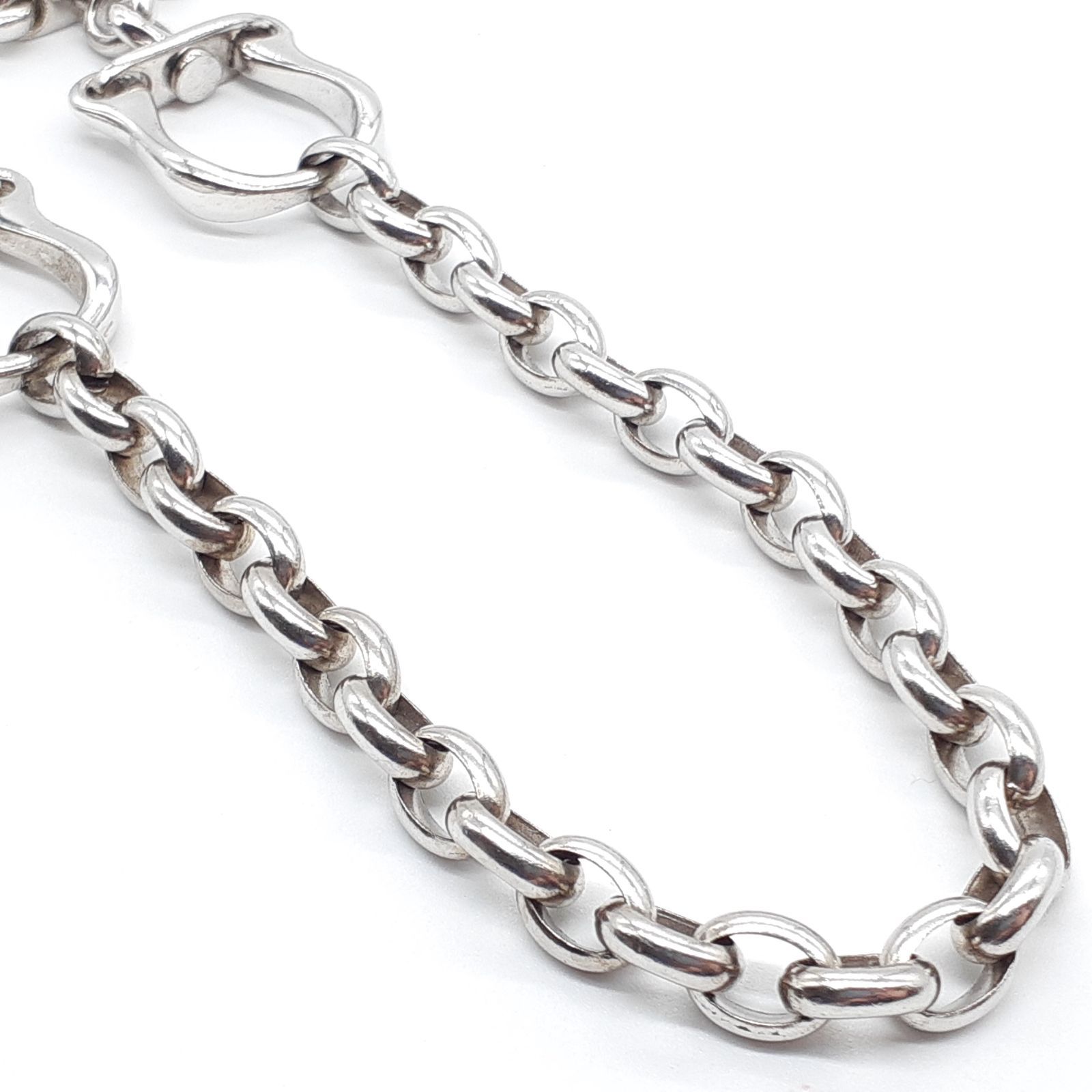 Brooks Brothers ホースシューロングネックレスsilver925