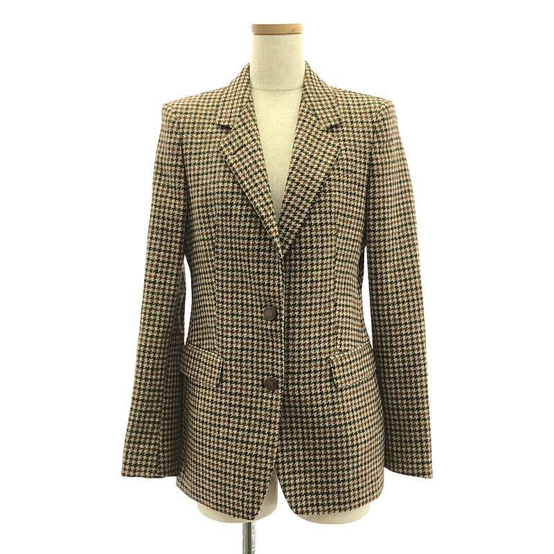 TAGLIATORE / タリアトーレ | ウール チェック テーラード ジャケット