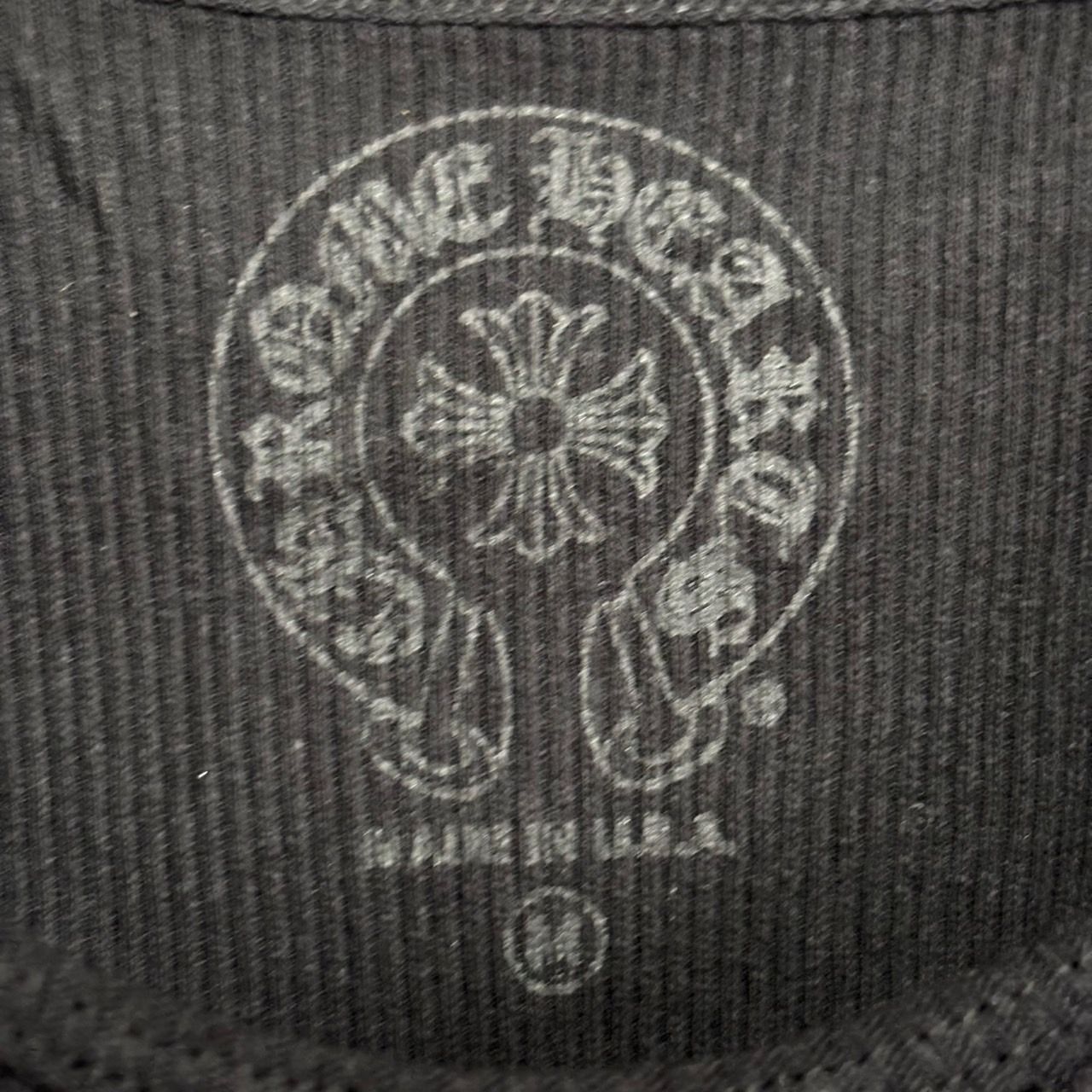 CHROME HEARTS Hairy Cross Rib Tank Top クロムハーツ ヘアリー