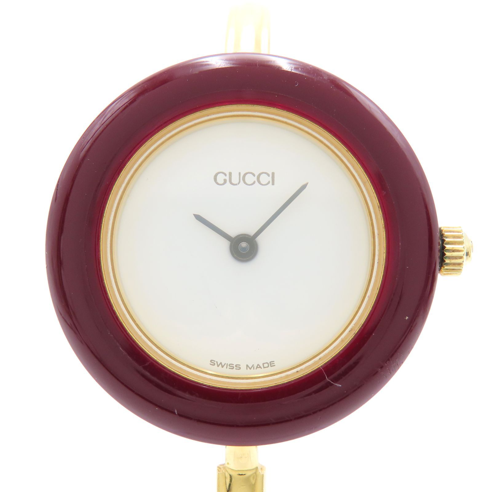 GUCCI グッチ レディース 腕時計 チェンジベゼル クオーツ 11
