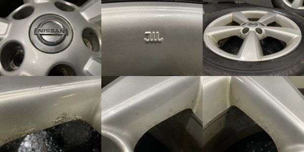 【BS BLIZZAK VRX 215/60R17】スタッドレス【日産 デュアリス 純正ホイール 17インチ 6.5J5HPCD114.3+40】バリ溝 ジューク流用可　(TF990)クレジットカード QRコード決済可能 BS BLIZZAK VRX 215/60R17】スタッドレス【日産 デュアリス 純正