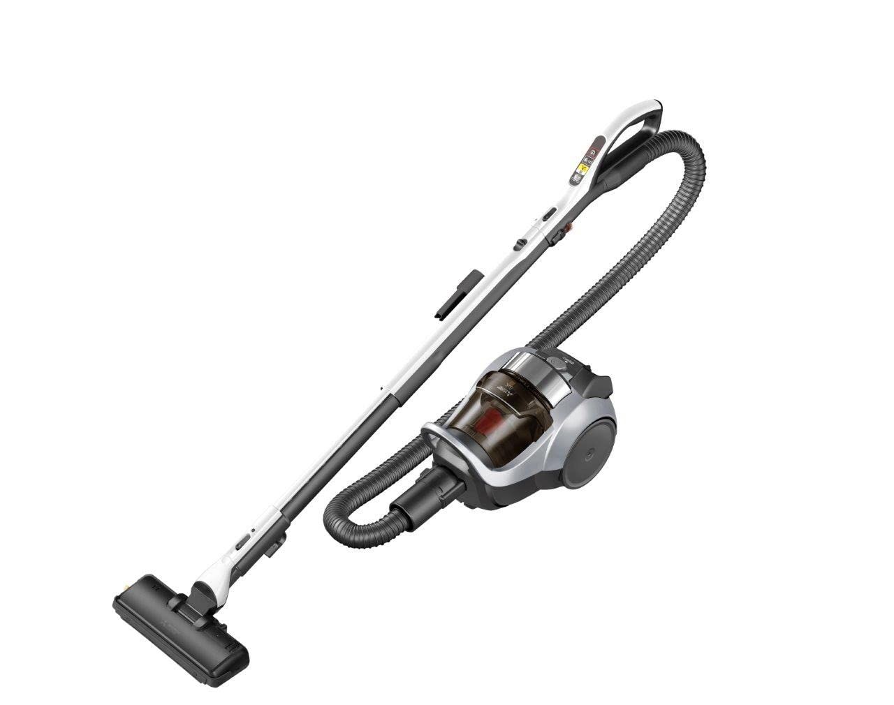サイクロン式 掃除機 小型 Be-K ビケイ 軽量 自走式パワーブラシ Mitsubishi からみにくい 三菱電機 TC-ED2B-S シルバー