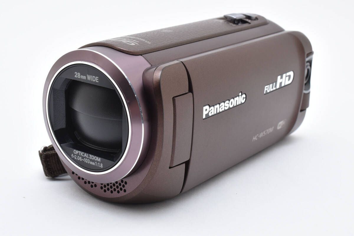 パナソニック Panasonic HC W 570 M ブラウン デジタルハイビジョンビデオカメラ 0914 AW 2239
