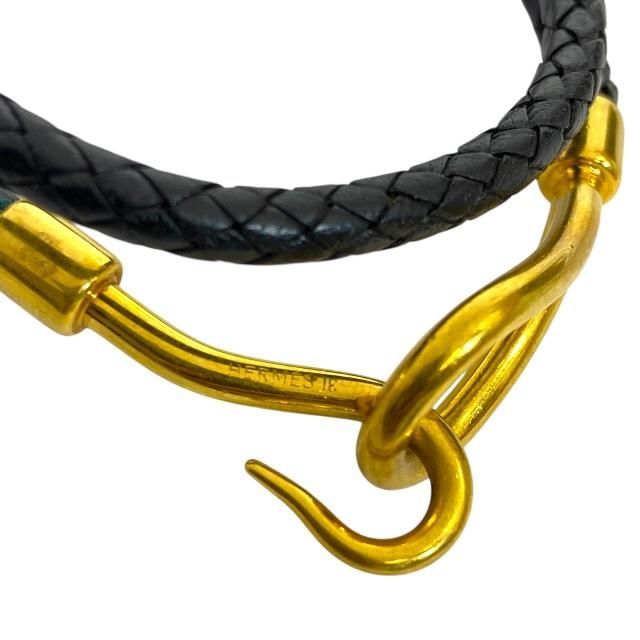 HERMES エルメス ブレスレット チョーカー ネックレス ジャンボ レザー