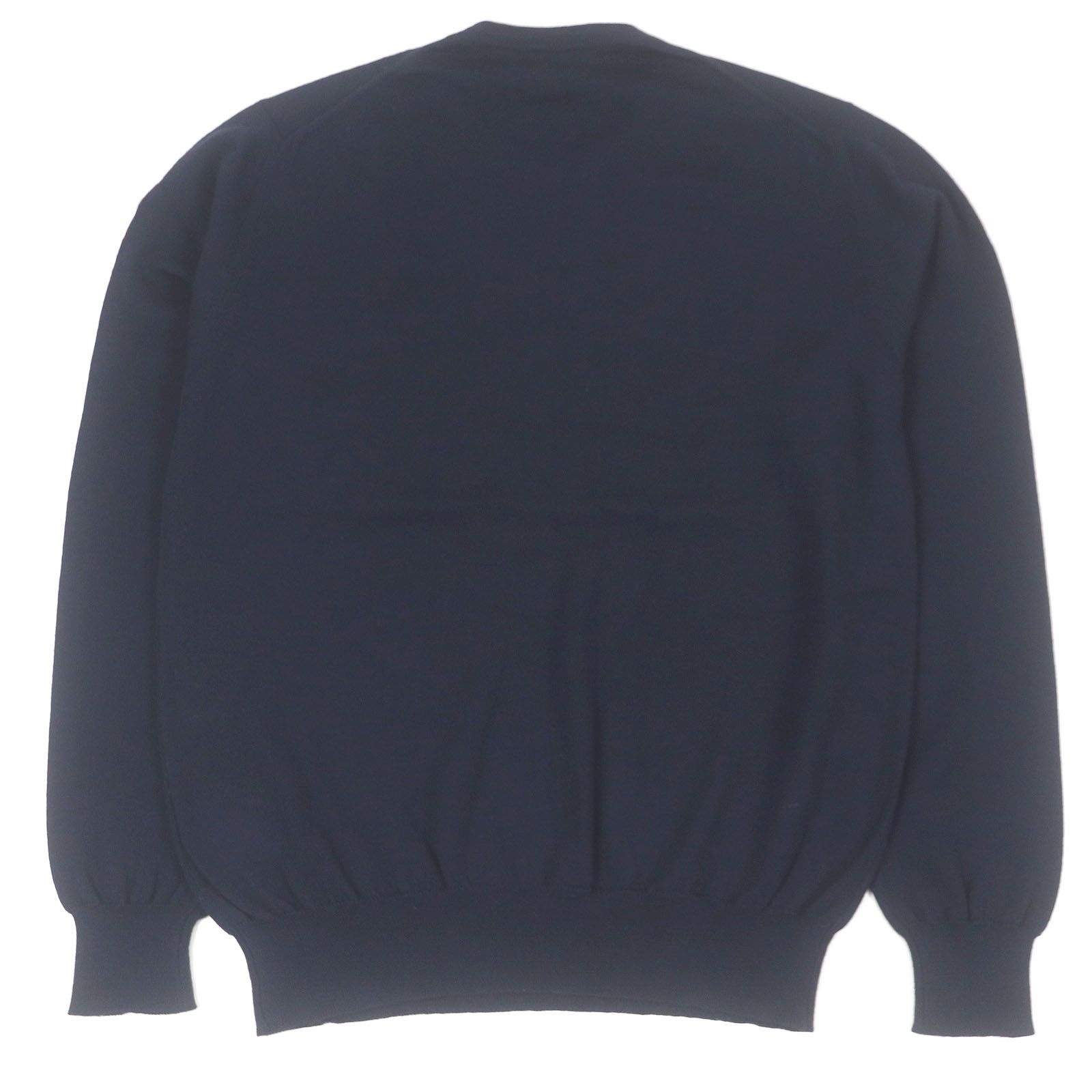 MONCLER ネイビー クルーネックニット MONCLER モンクレール セーター 9C00011 M1180 メンズ ニット