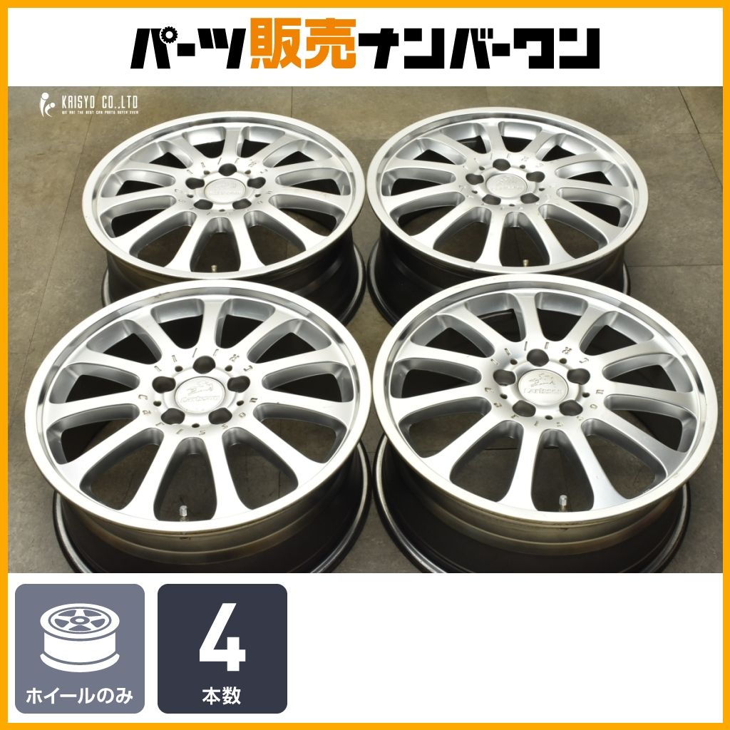 カスタム用に カールソン CR 1 11 18in 7.5J 55 PCD114.3 4本セット ノア ヴォクシー アクセラ アテンザ ステップワゴン ヴェゼル