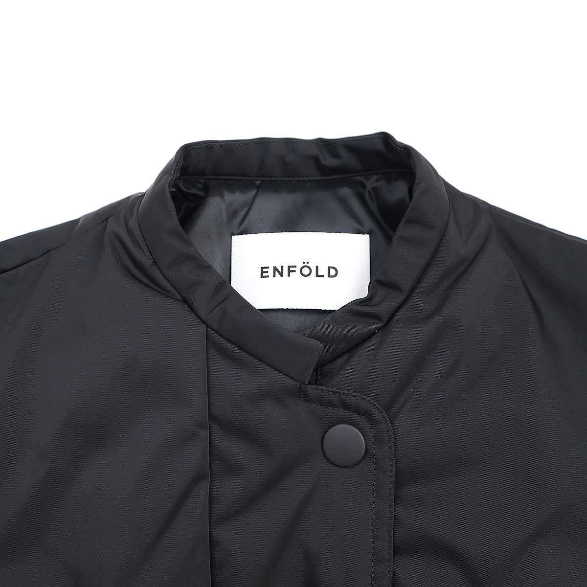 ENFOLD エンフォルド 24AW SOLID BLOUSON ソリッドパファー