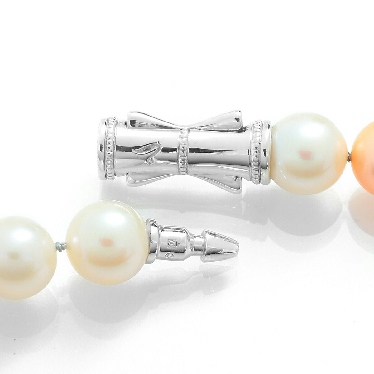 タサキ パールネックレス 真珠 8mm~8.6mm SV TASAKI 中古 プレラブド  