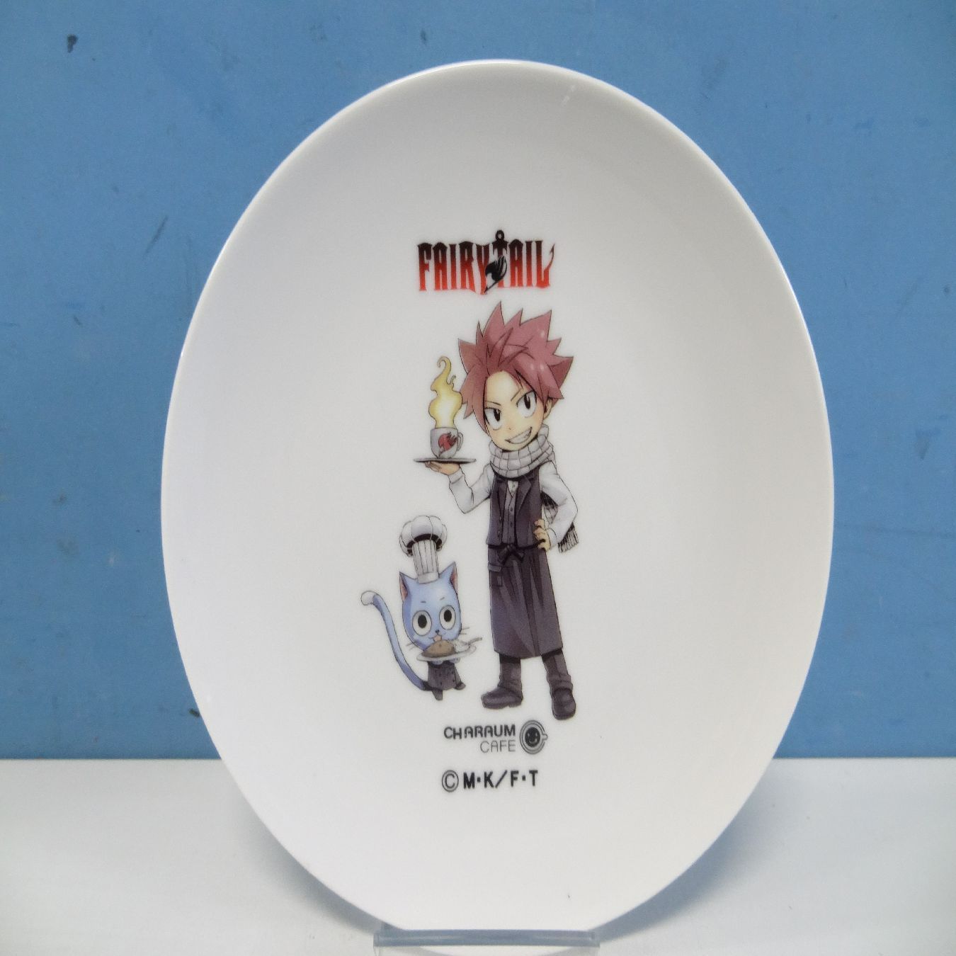 フェアリーテイル ナツ お皿 非売品 キャラウムカフェ FAIRYTAIL