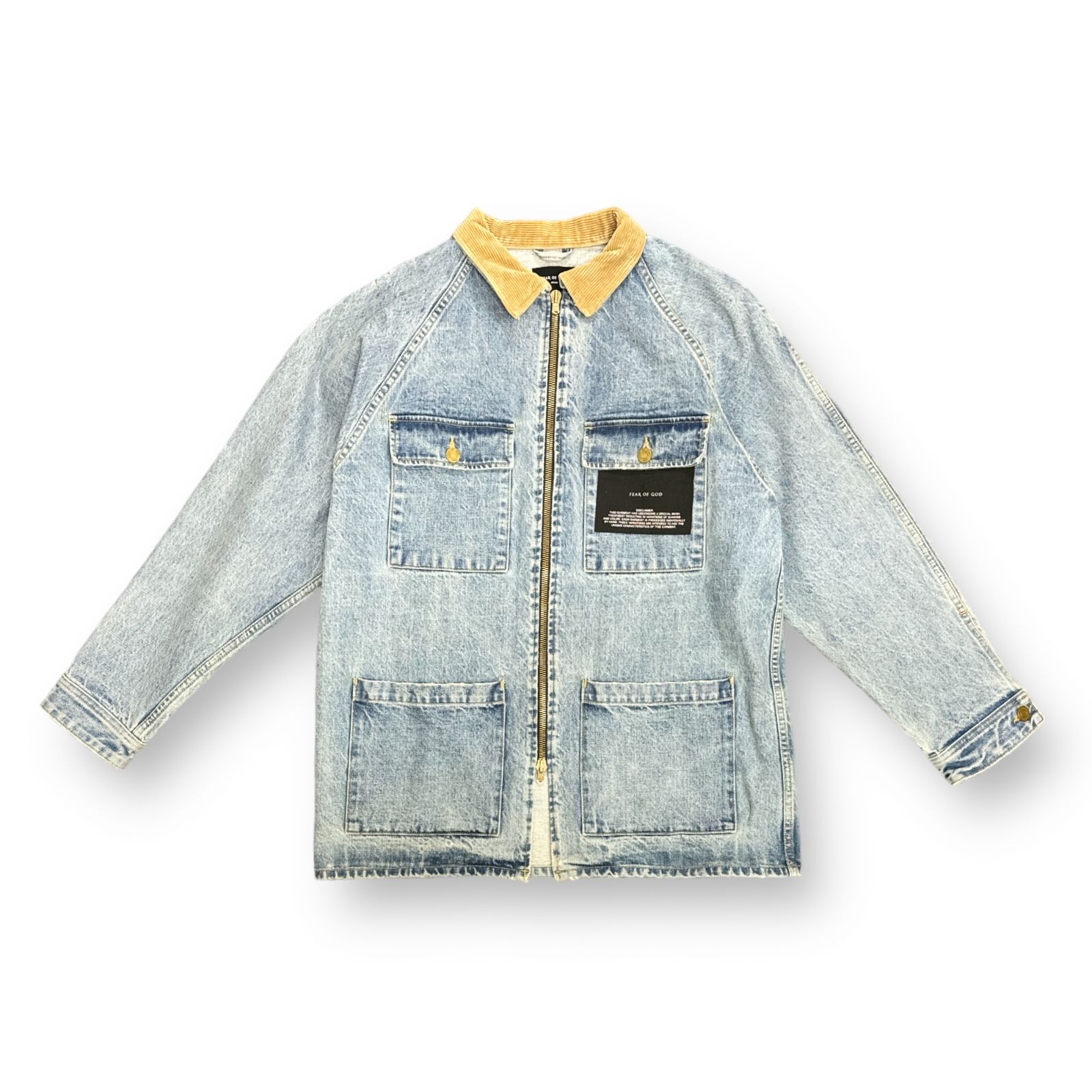 fear of god デニム ジャケット カバーオール
