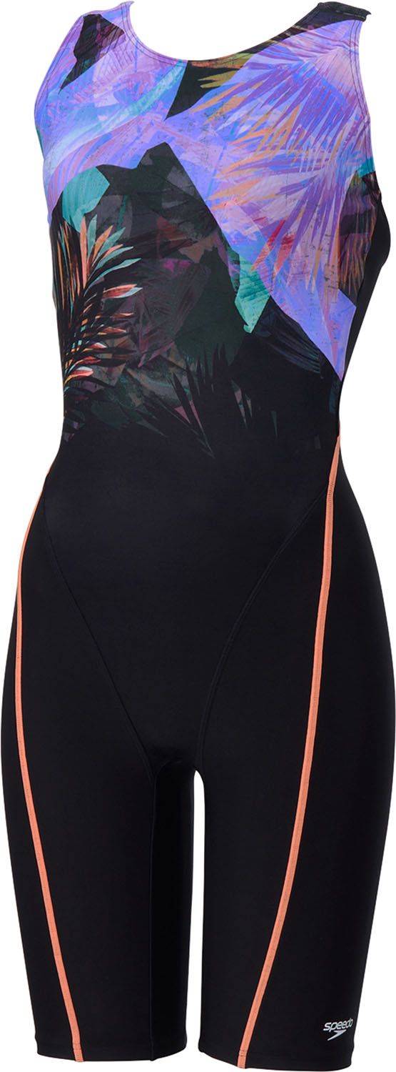 スピード Speedo 水泳水着 レディース Short Sleeve Wavy Sepa