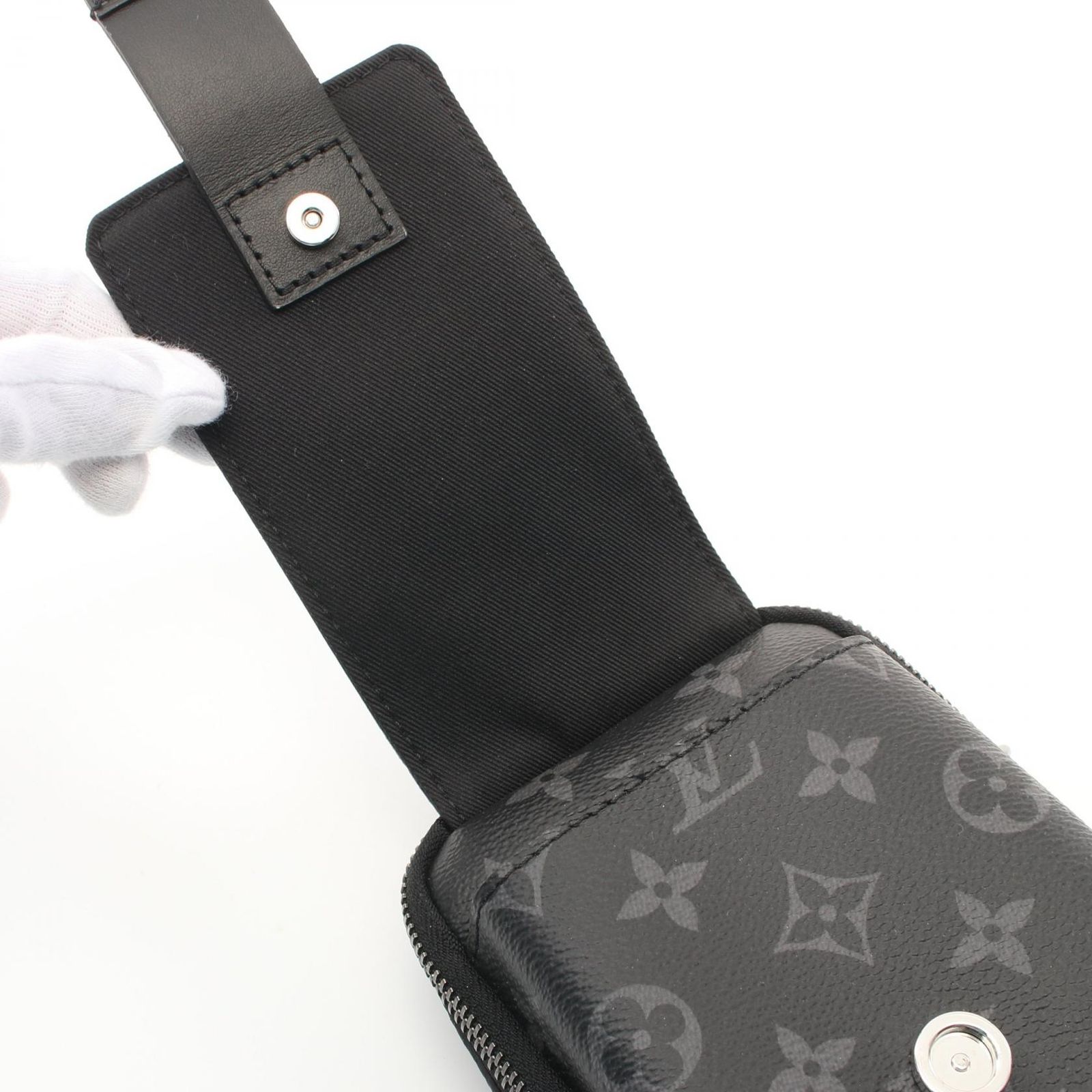 Louis Vuitton ショルダーバッグダブル・フォン　ポーチ LOUIS VUITTON ルイヴィトン ダブルフォンポーチ モノグラム