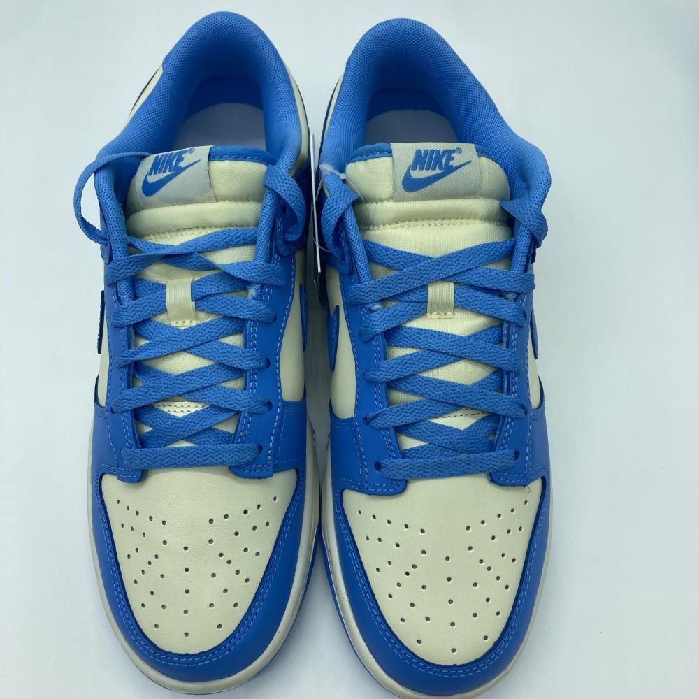中古】NIKE DUNK LOW Coconut Milk/Gym Red/Sail/University Blue 