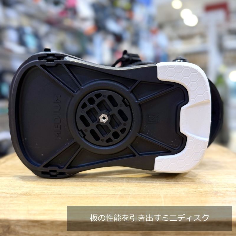 25-26 NITRO TALENT カラー Ultra Black Lサイズ ナイトロ メンズ スノーボード バインディング 日本