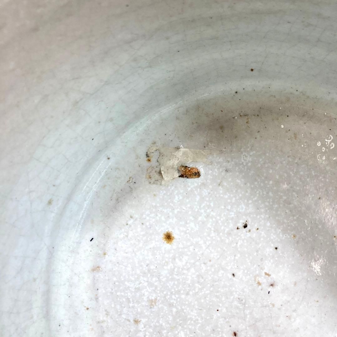 陶心作 萩焼 水指 共箱 直径22㎝ 東山6-0114②