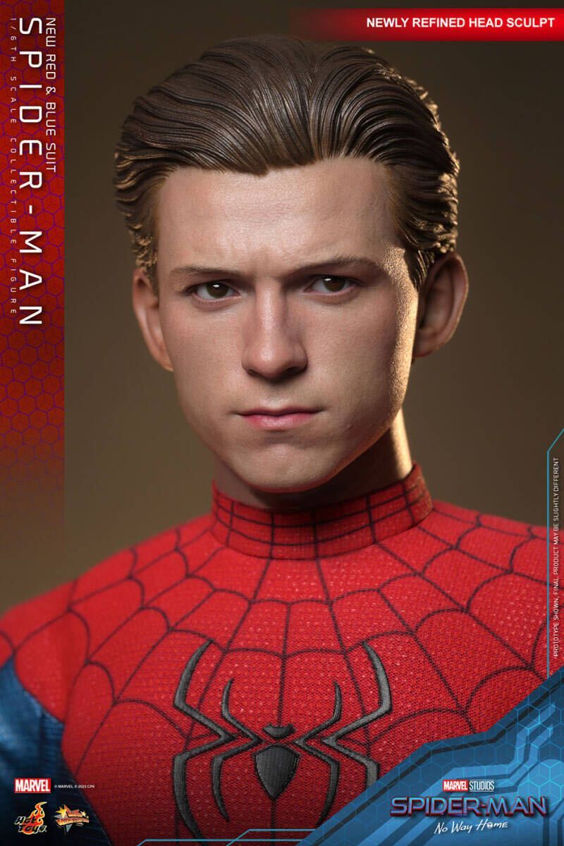ホットトイズ 1/6 スパイダーマン ニュー・レッド＆ブルースーツ