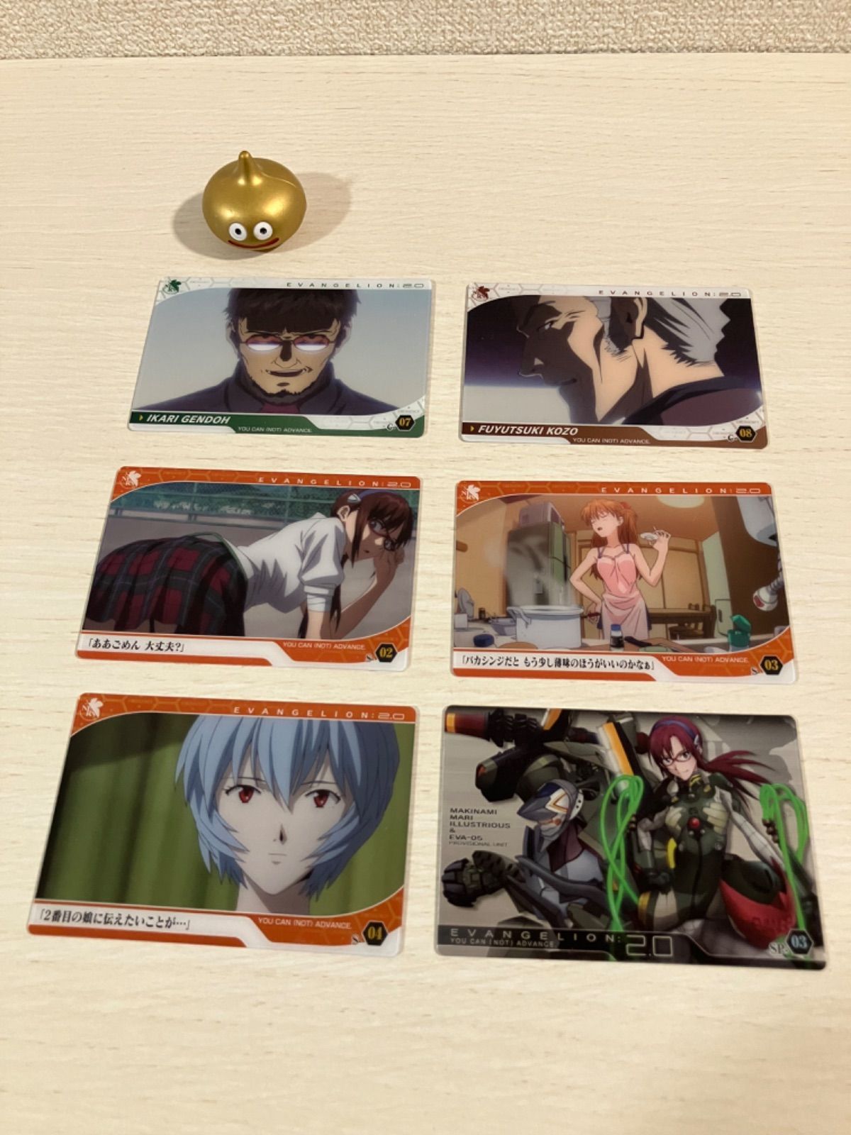 エヴァンゲリオン　ウエハースカード　2011年他セット エヴァンゲリオン】ウエハースカード（2011）6枚セット② - メルカリ