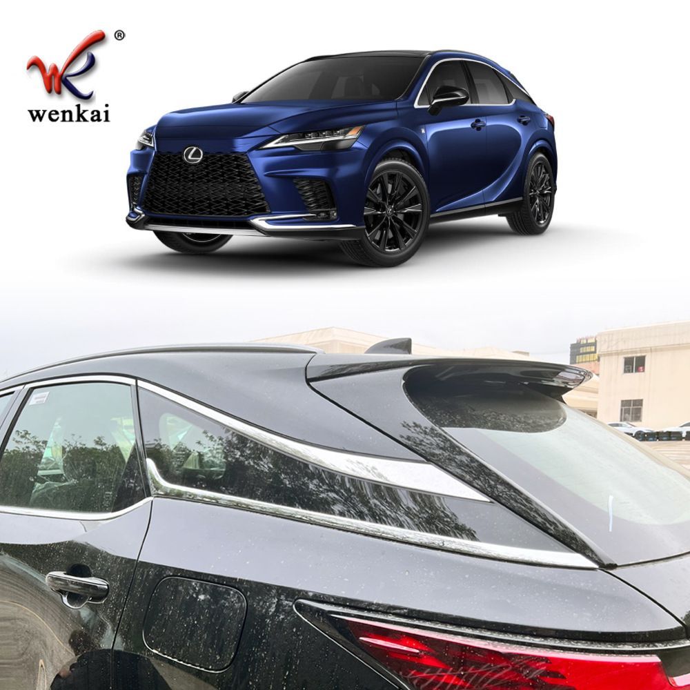 レクサスRX23 後側面窓電気メッキ下部装飾モール｜車窓用クリアパーツ｜簡単取り付け