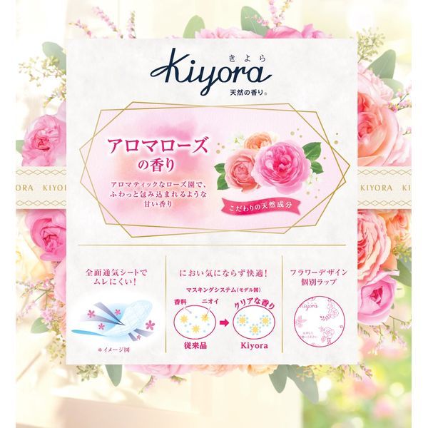 まとめ買い-24点セット ソフィＫｉｙｏｒａアロマローズ７２枚 ユニ チャーム ユニチャーム 生理用品