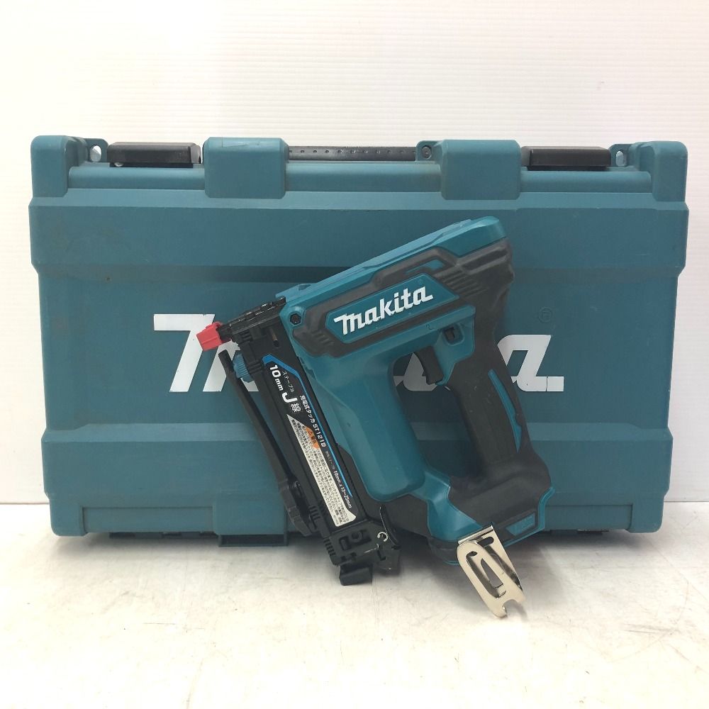 makita マキタ 18V対応 10×25mm 充電式タッカ J線ステープル 本体のみ ケース付 ST121DZK
