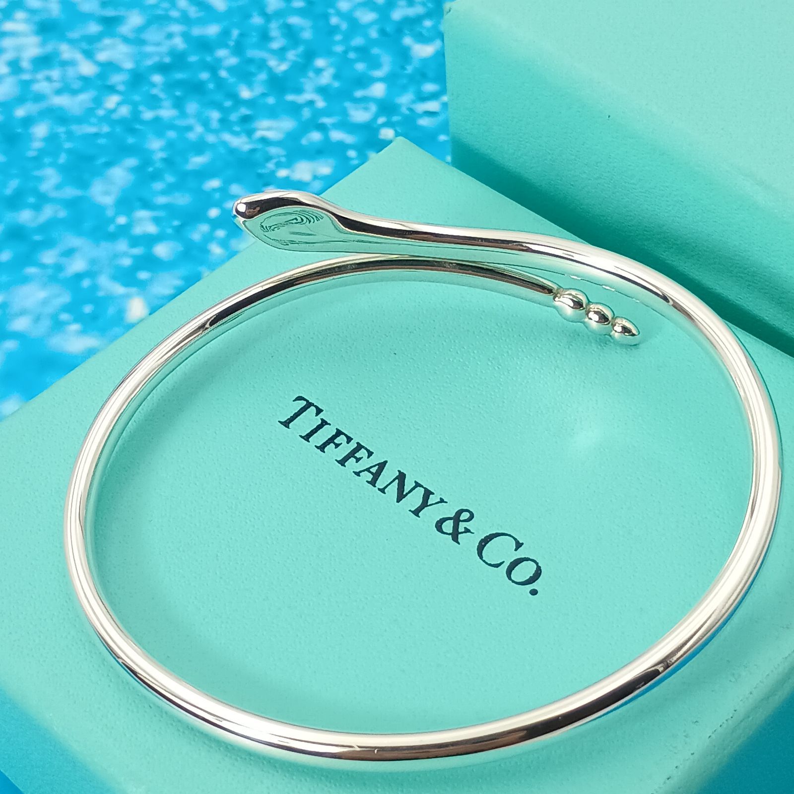 TIFFANY&Co ティファニー バングル スネーク レディース シルバー925