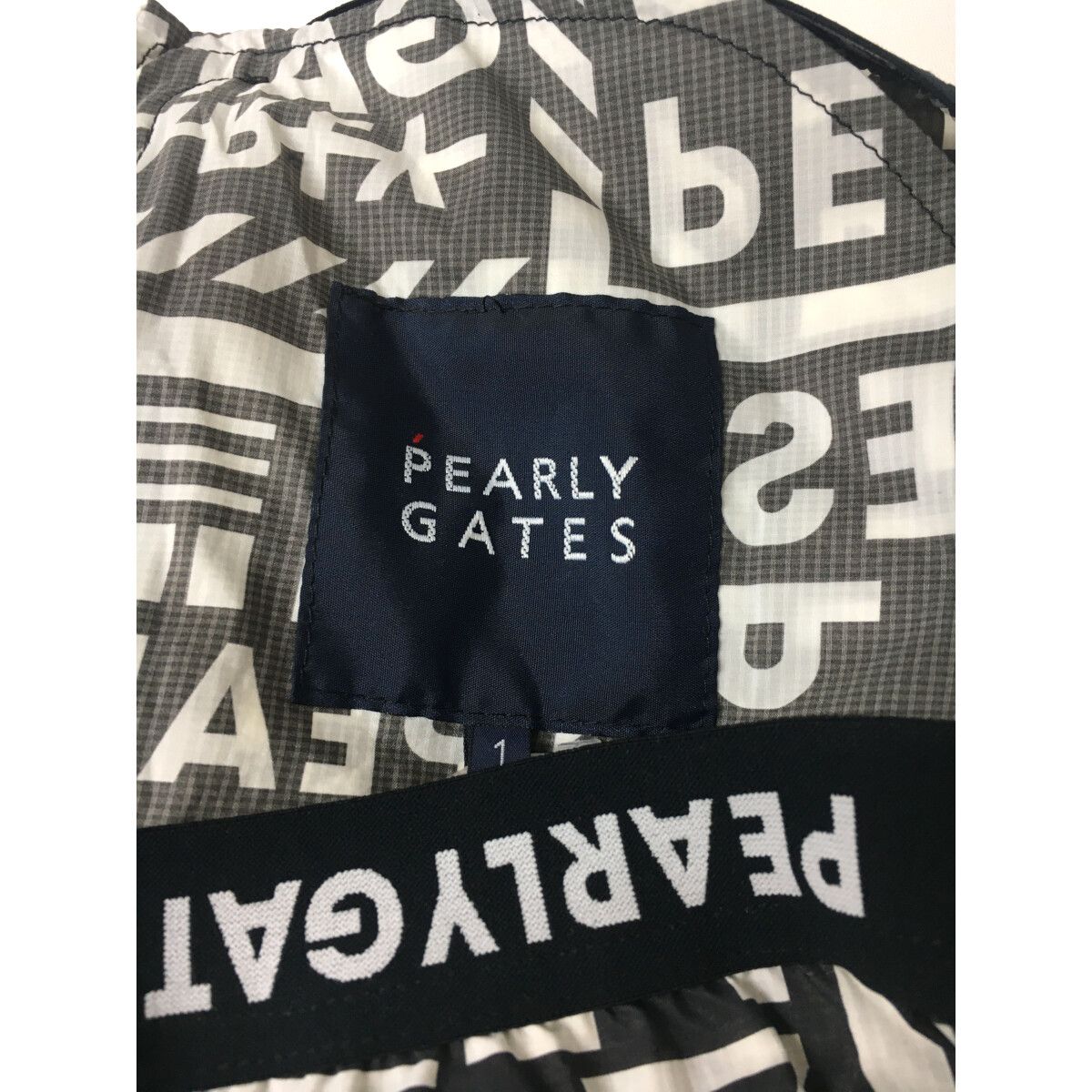 レディース パーリーゲイツ PEARLY GATES スニードジャック 1(M) 黒×白