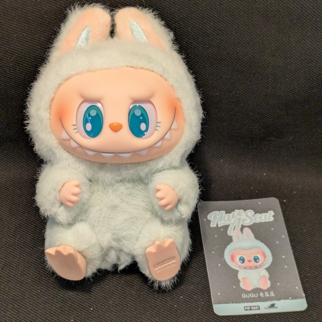 POP MART X HOW2WORK LABUBU Have A Seat QUQU - メルカリ