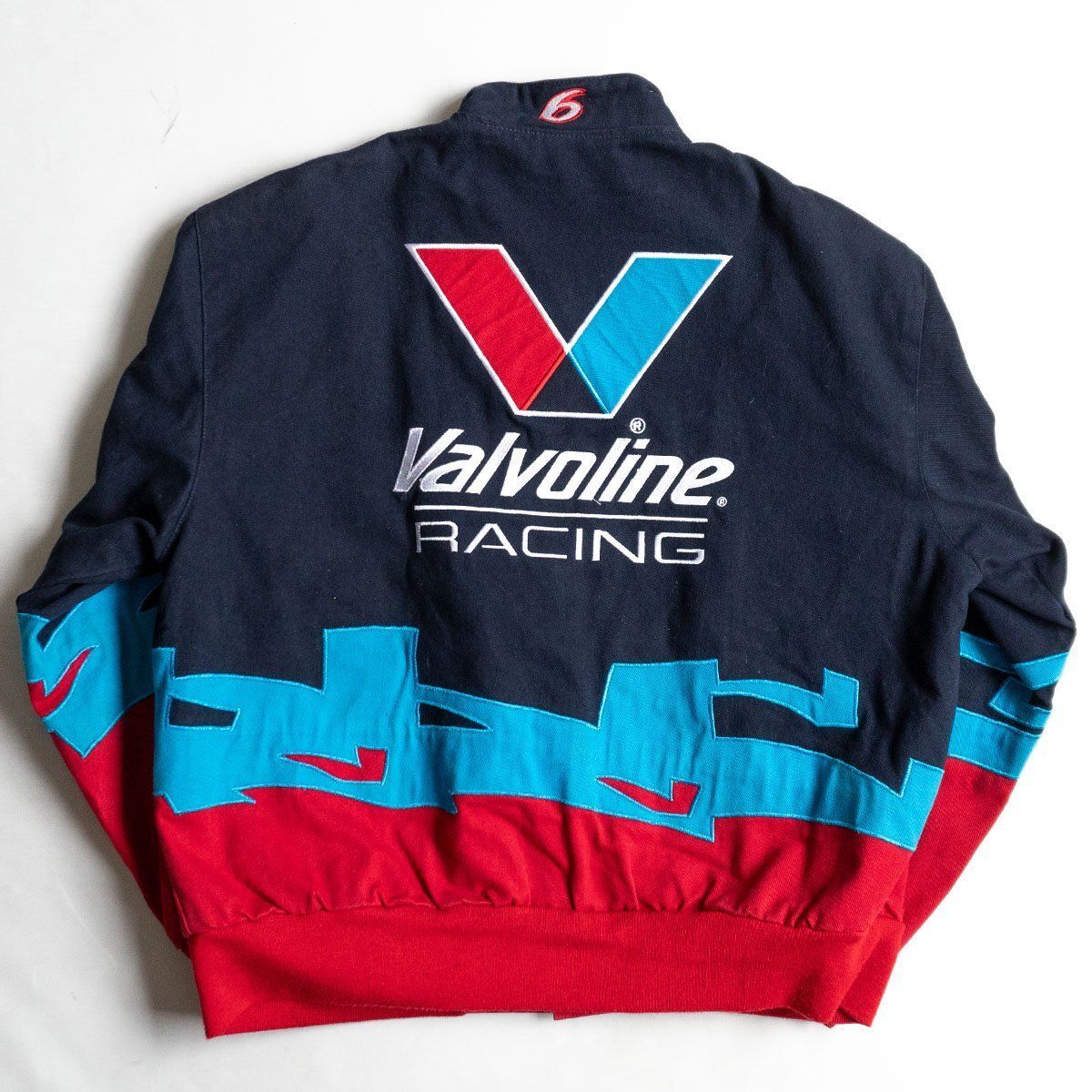 希少】JEFF HAMILTON【Valvoline/レーシングジャケット】L ジャケット 