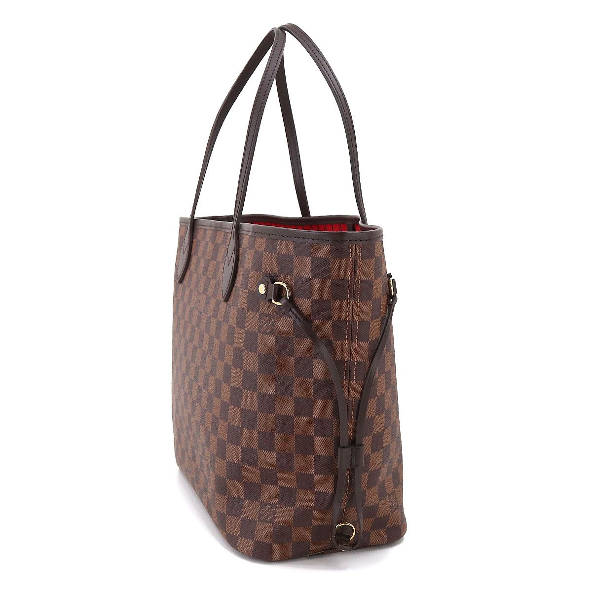 未使用 展示品 ルイ ヴィトン LOUIS VUITTON ダミエ ネヴァーフル MM ...