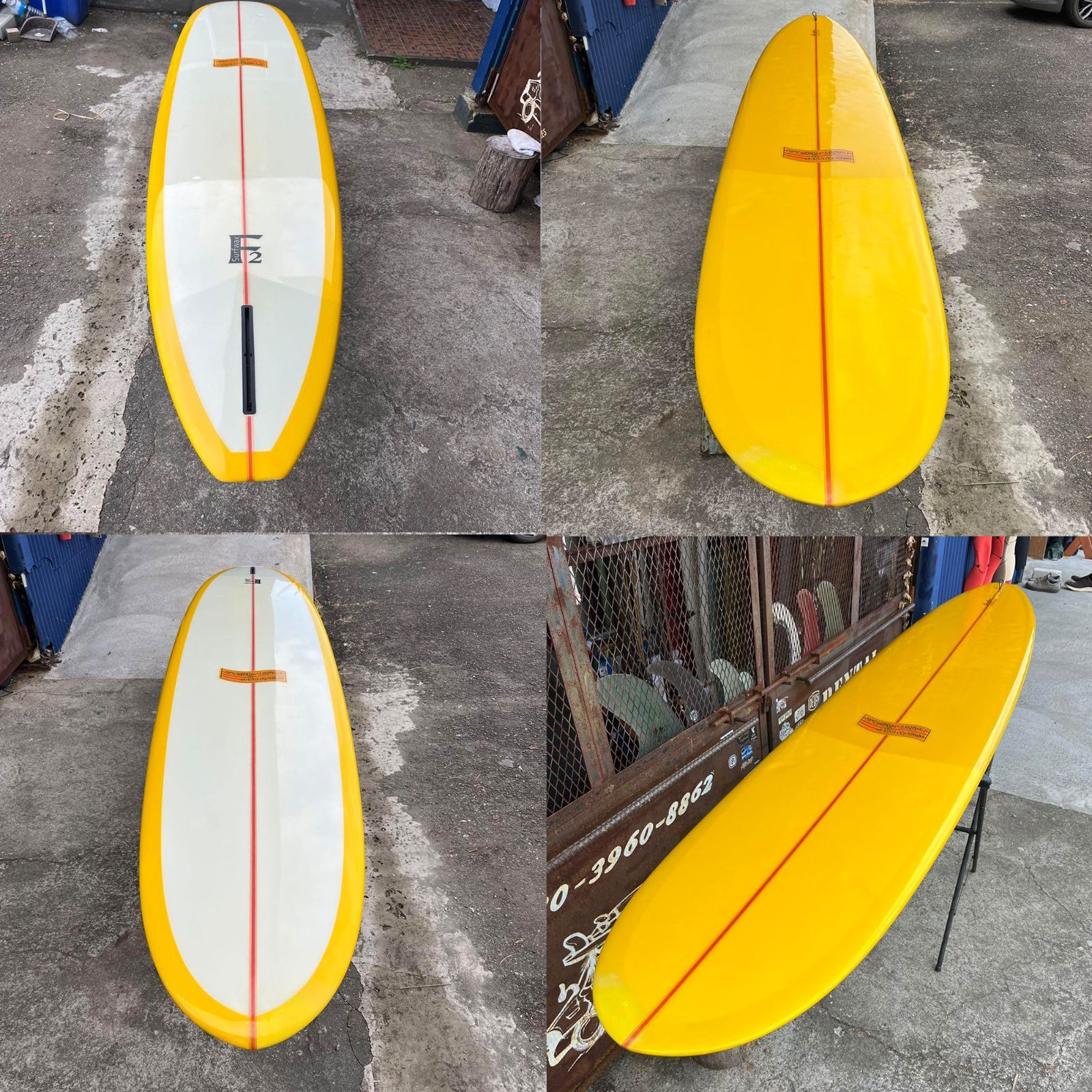 サーフィンロングボード 8.10ft (Global Surf Industries