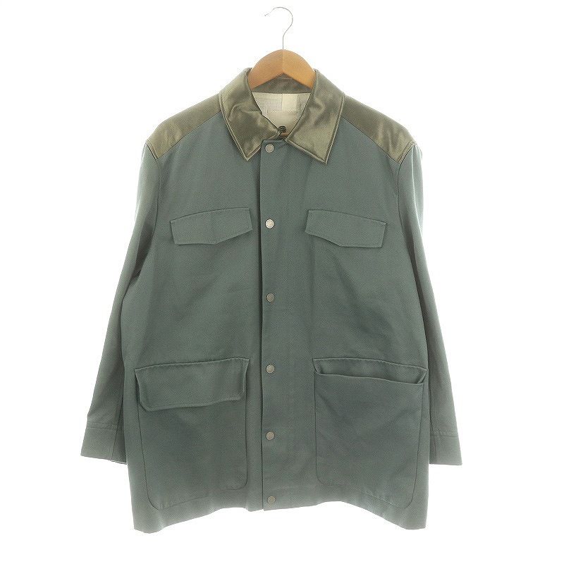 ブラミンク BLAMINK R C/ ツイルジャケット TWILL SHC JKT ブルソン コットン 48 XL カーキ 緑 グリーン /YQ  □OS □SH - メルカリ