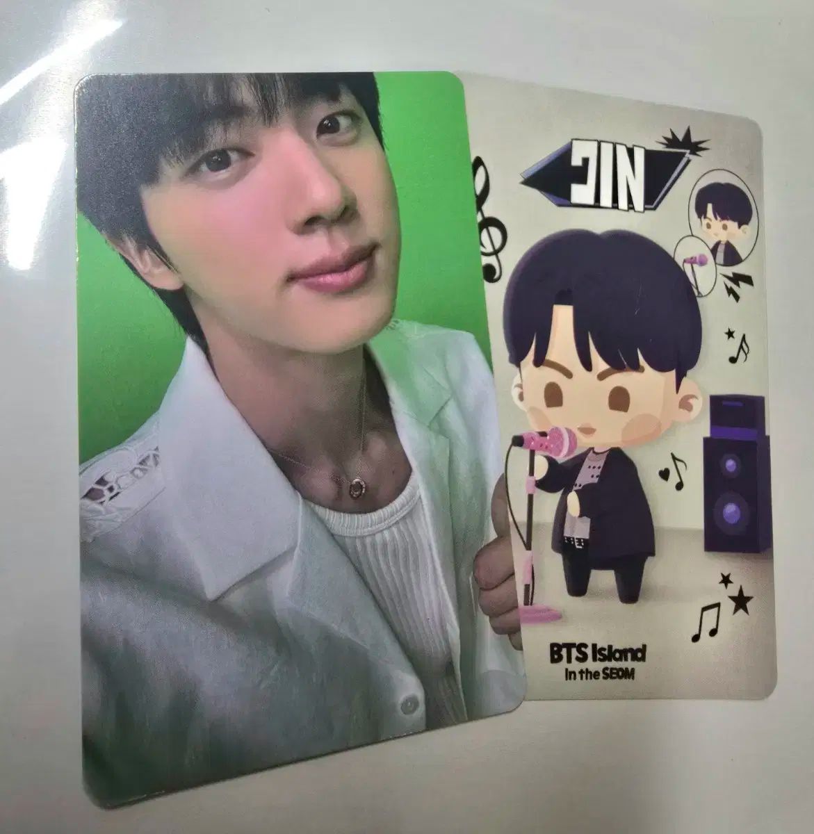 韓国　BTS　RUN SEOKJIN　ARMY ZONE　特典　ソクジン　トレカ BTS RUN SEOKJIN ジン JIN トレカ 特典 ARMY ZONE - メルカリ
