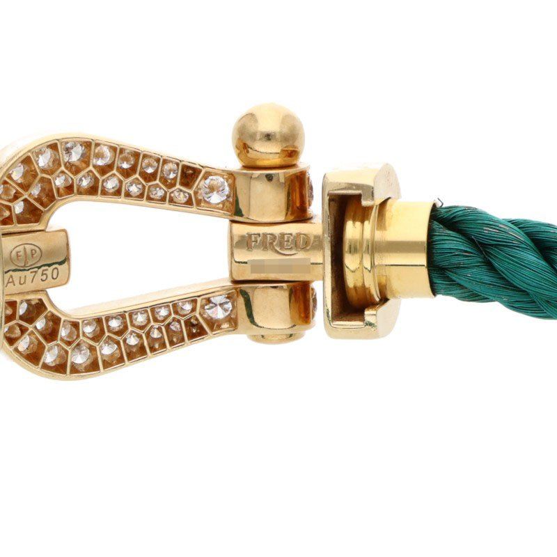 フレッド フォース10 LM 18Kイエローゴールド ケーブル ブラック 17 フレッド フォース10 LM 18Kイエローゴールド ケーブル ブラック 17