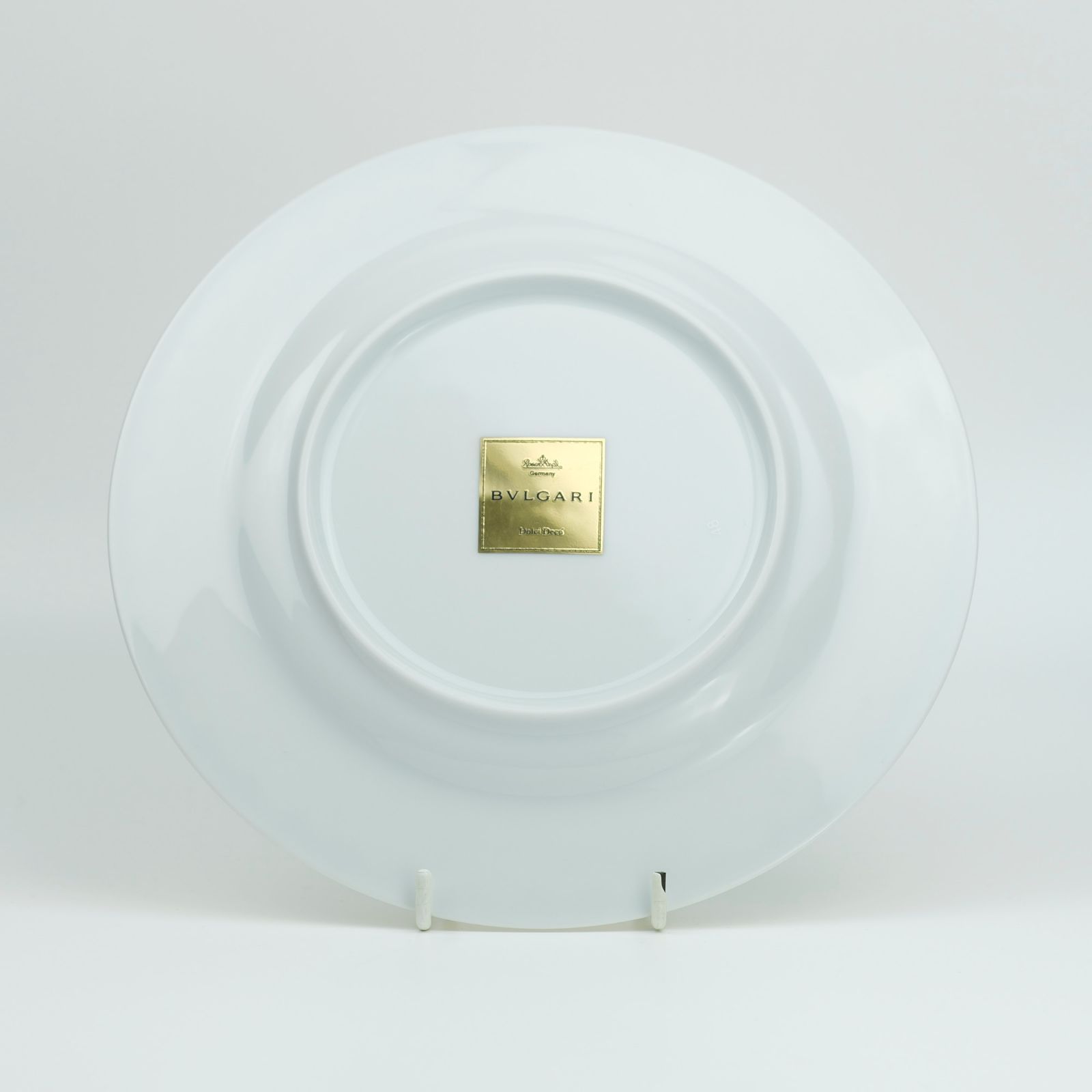 未使用　希少 BVLGARI ブルガリ×ローゼンタール ドルチェ デコプレート ブルガリ×ローゼンタール ドルチェ デコ プレート 廃盤 レア