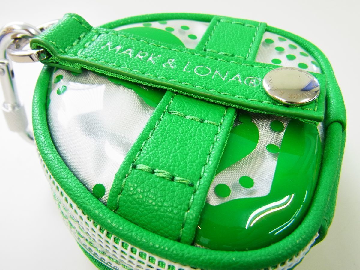 正規☆MARK&LONA マーク＆ロナ☆Hive Pouch スカルカモクリアボール