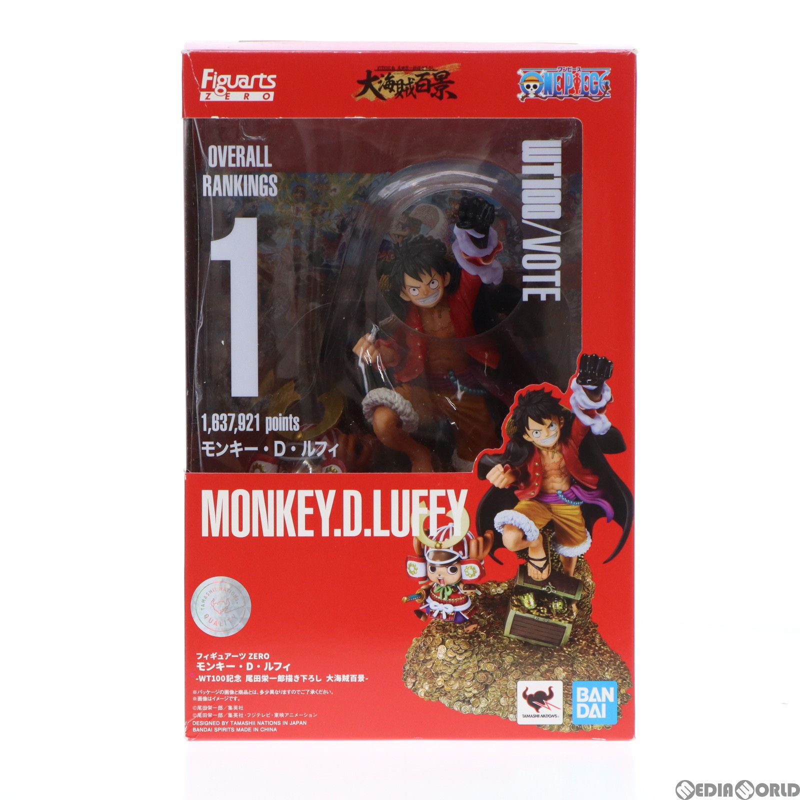 フィギュアーツZERO モンキー・D・ルフィ WT100記念 尾田栄一郎