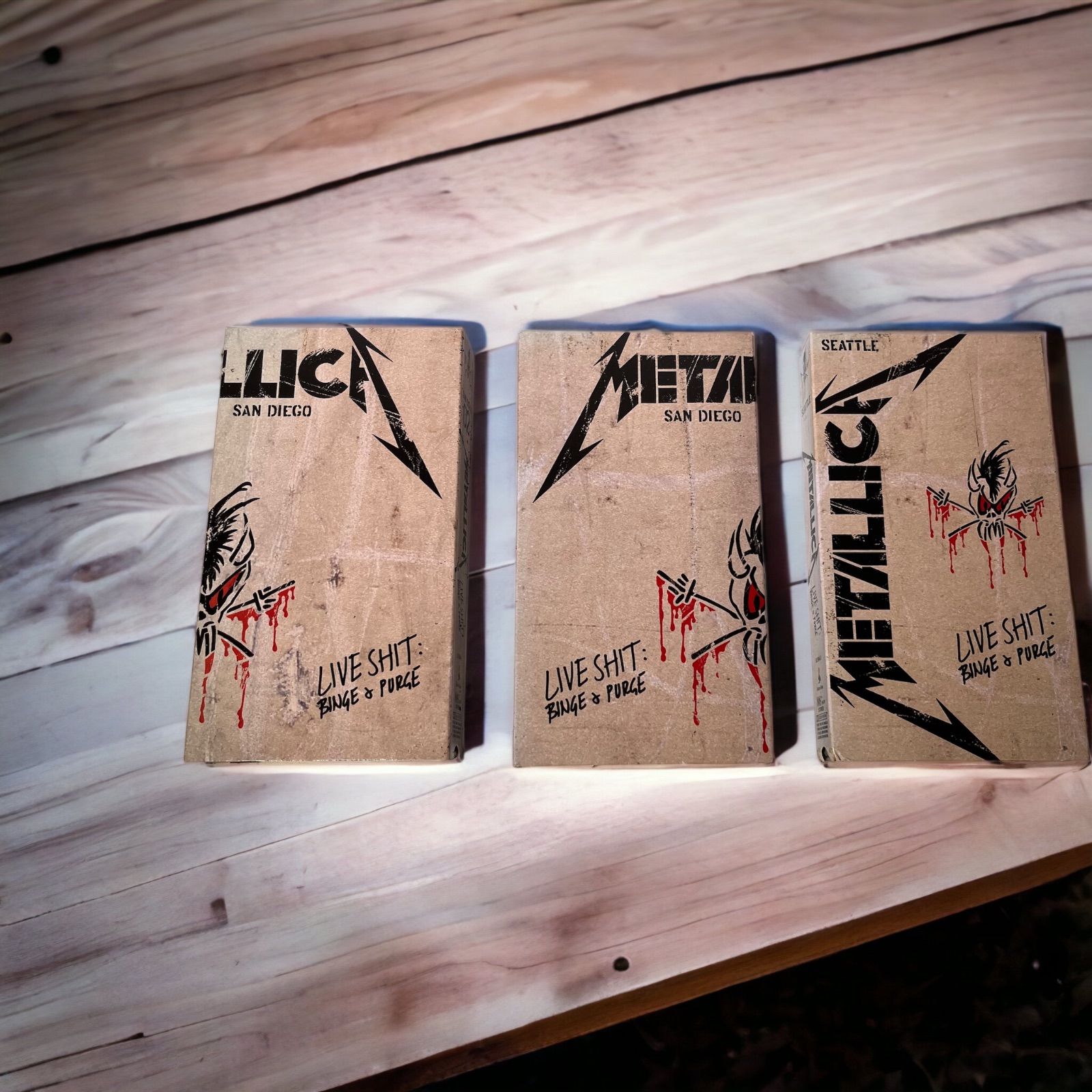 メタリカ METALLICA LIVE SHIT BINGE&PURGE BOX - メルカリ