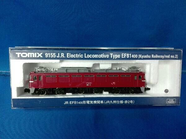TOMIX 9155 電気機関車 EF81400 赤 TOMIX】 9155 JR EF81-400形電気機関車（JR九州仕様・赤2号