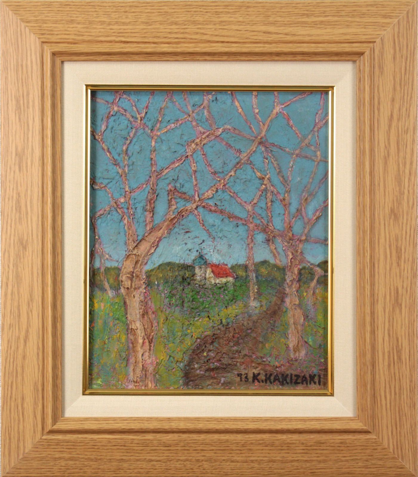 柿崎勝彦『野幌風景』油彩画【真作保証】 絵画 柿崎勝彦『野幌風景』油彩画【真作保証】 絵画 - メルカリ