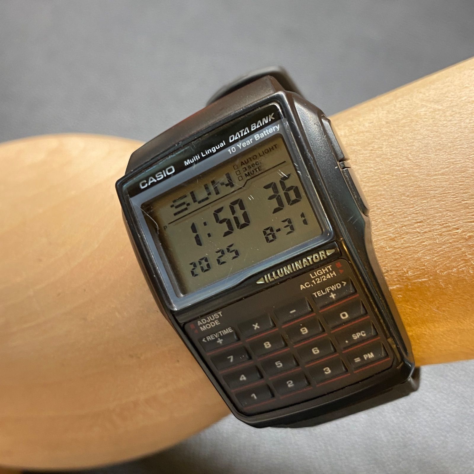 カシオ CASIO DBC-32 データバンク デジタル DATA BANK 計算機 メンズ 