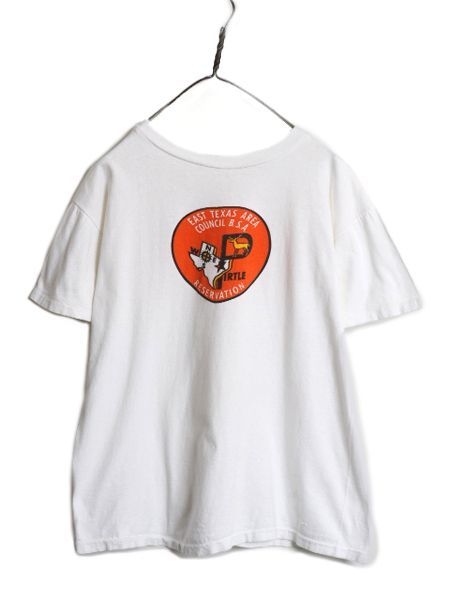 boy scout ボーイスカウト philmont 染み込み tシャツ 60s 50's 60's Philmont Scout Ranch BSA 染み込みプリントTee