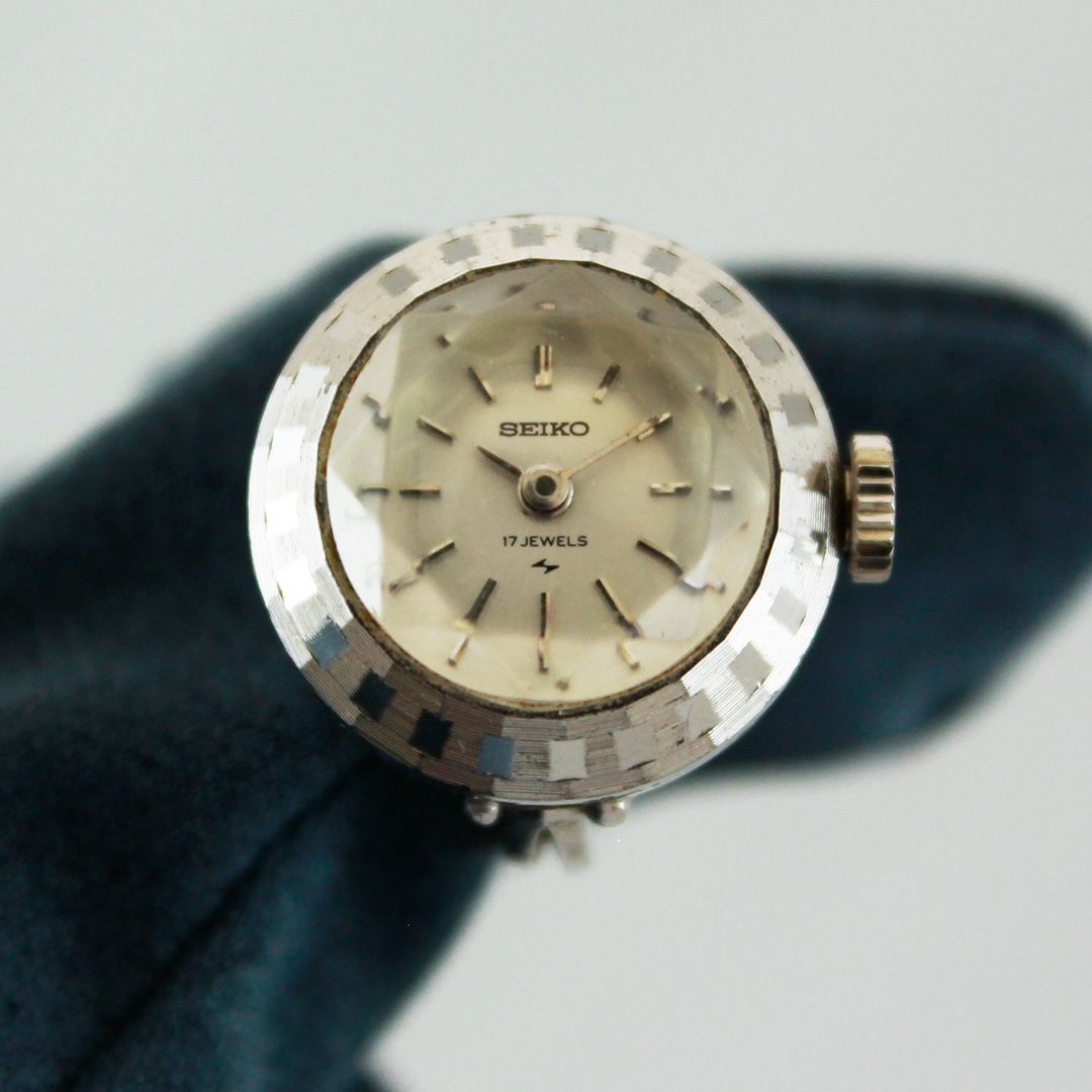 週末タイムセール☆》【 中古 】SEIKO セイコー リングウォッチ