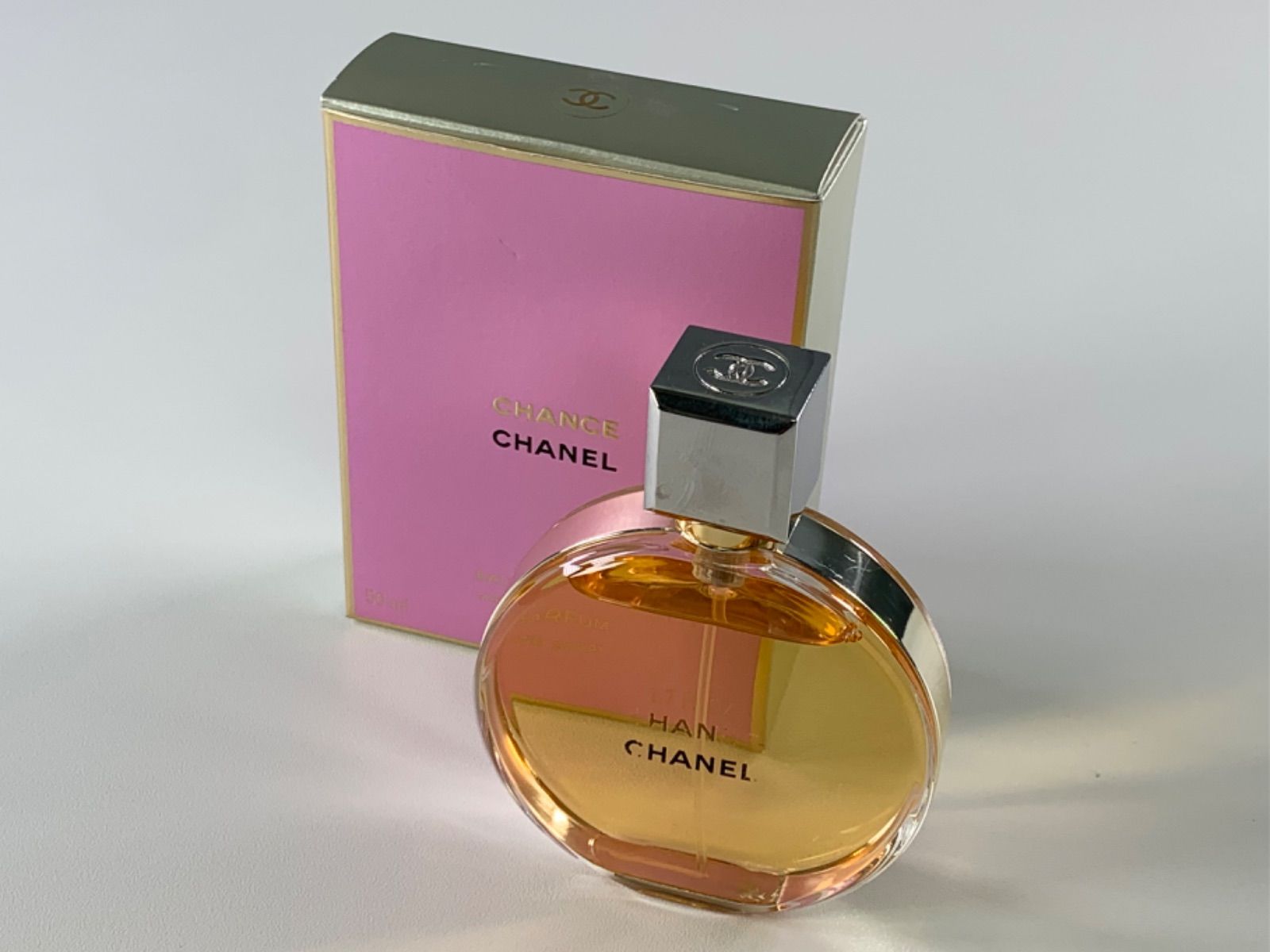 CHANEL チャンス　パルファム　50ml 残量8〜9割 ☆美品 残量約9割 CHANEL CHANCE EAU DE PARFUM シャネル