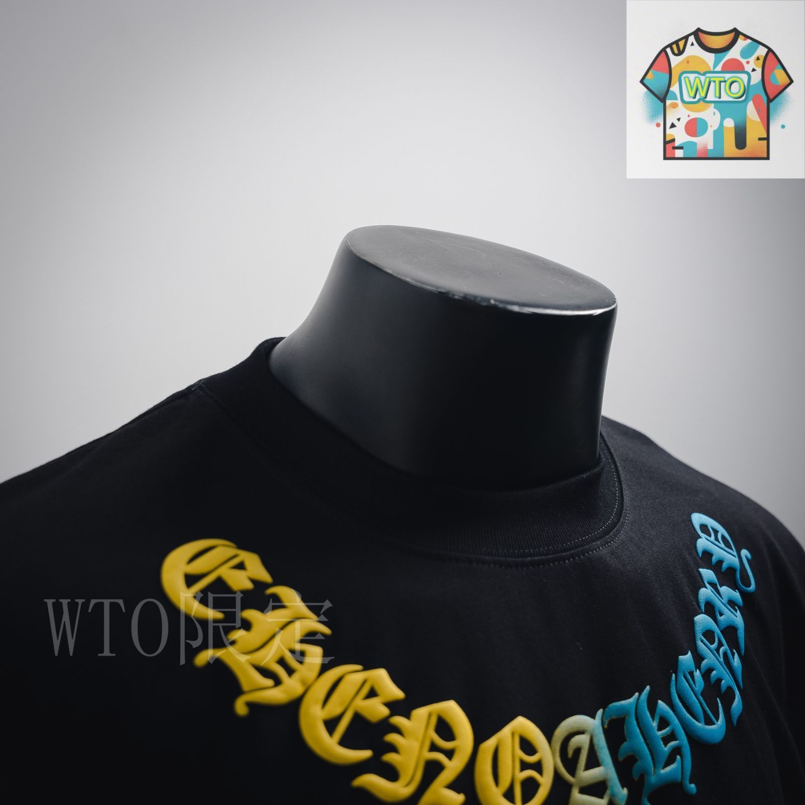 入手困難◆送料込【CHROME HEARTS】グラデーションロゴ Tシャツ CHROME HEARTS クロムハーツ（原本無） 国内正規品 CH T-SHRT 1