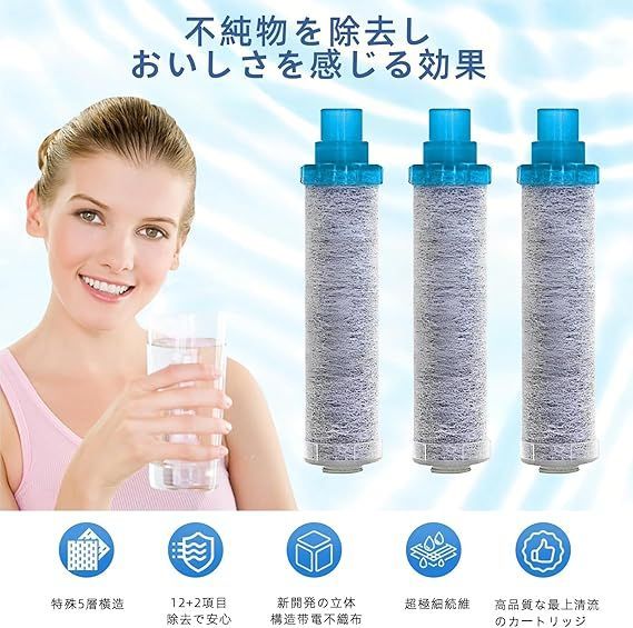 INAX 浄水器カートリッジ JF-K11-C 3本入 2個 Amazon.co.jp: LIXIL(