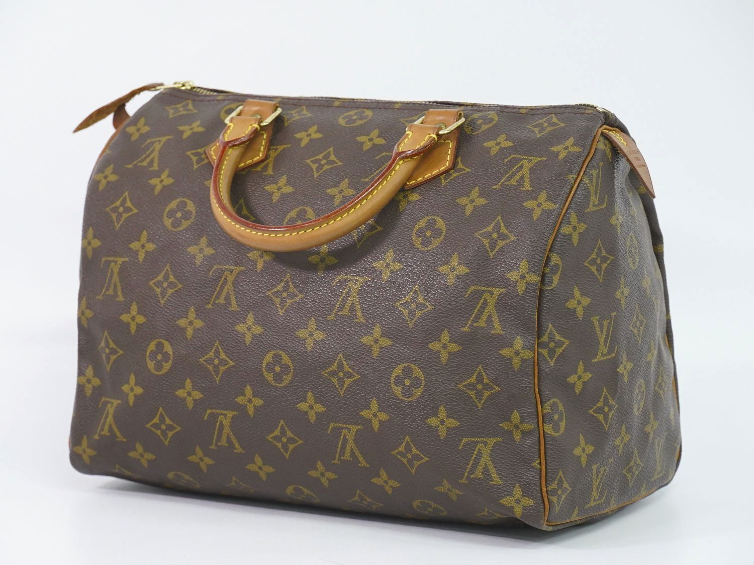 本物 ルイヴィトン LOUIS VUITTON LV 旧型 スピーディ 30 モノグラム