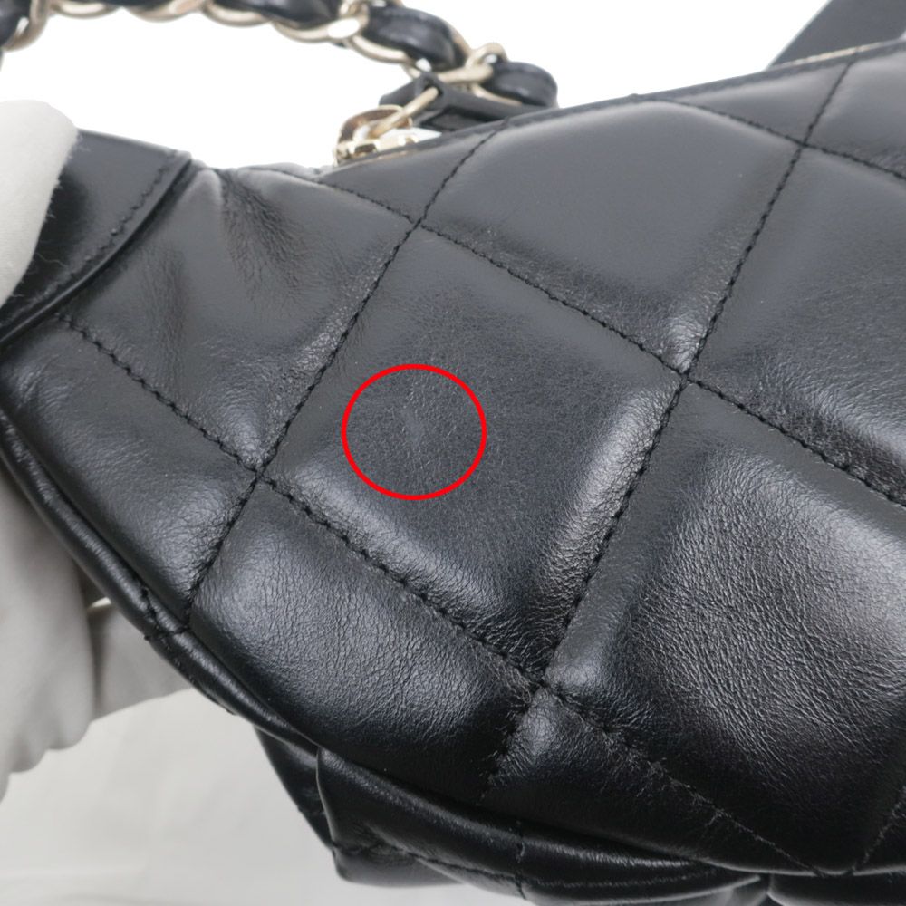 名東】【CHANEL】シャネル ウエストバッグ チェーンショルダーバッグ