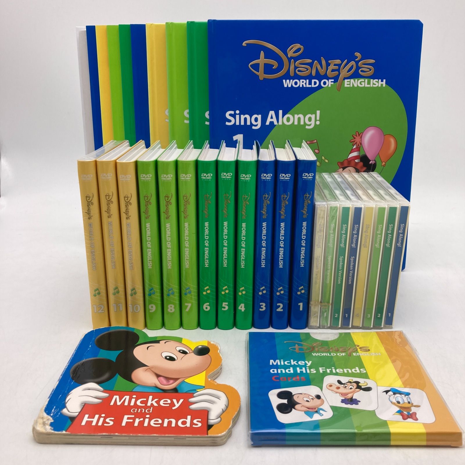 2018年購入 シングアロングセット 新子役 DVD12枚 絵本＆CD 字幕あり 